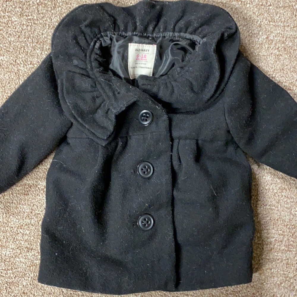 Peacoat baby girl